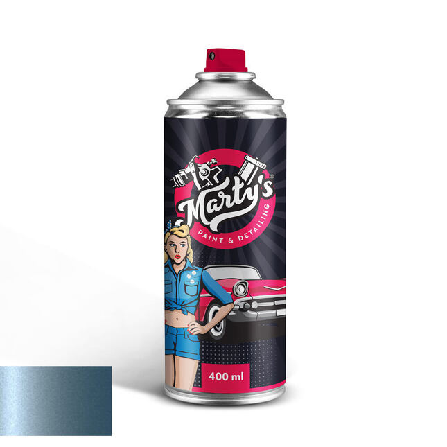 Lakier samochodowy w sprayu Volvo PT1 DAWN BLUE