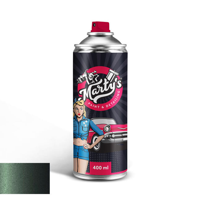 Lakier samochodowy w sprayu Opel GAY MYTHEN GREEN PERLEFFEKT