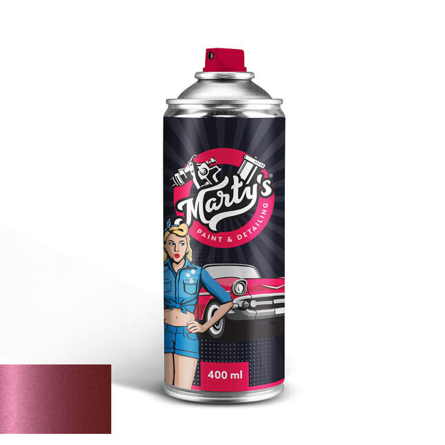 Lakier samochodowy w sprayu Opel 586 PERLCOLORROT MICA