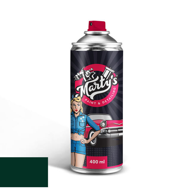 Lakier samochodowy w sprayu Tesla 1GN00 RACING GREEN