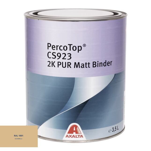 Matowa farba poliuretanowa Axalta 2K PercoTop MATT RAL 1001