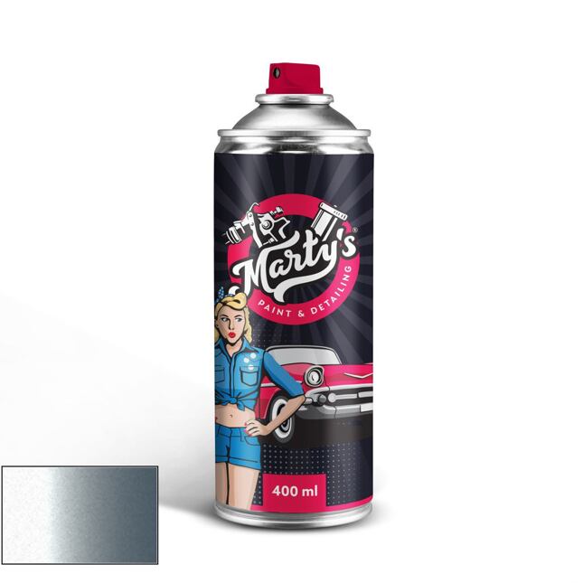 Farba w sprayu Land Rover 1FK Ionian Silver Satin