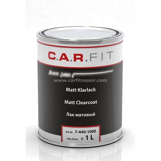 C.A.R.Fit 2K Bezbarwny lakier Matowy 1l/opak