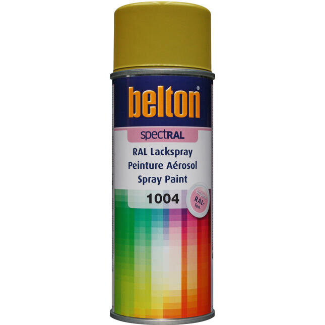 Belton Farba w sprayu RAL 1004 400ml ZŁOTY ŻÓŁTY