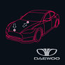 Lakier samochodowy w sprayu Daewoo 23L Atlantic blue