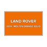 Lakier samochodowy do pistoletu Land Rover 0014 Molten Orange Solid